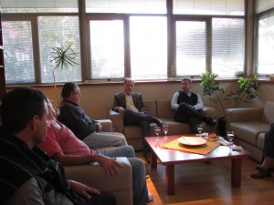 Excombatientes de Pergamino se reunieron con autoridades de la UNNOBA.